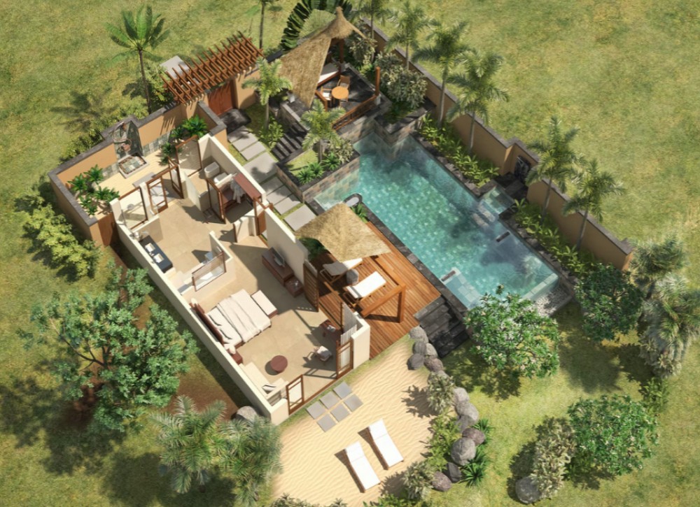 Oceanview Pool Villa 1 Bedroom, Shanti Maurice Resort & Spa 5*