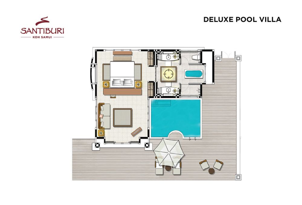 Deluxe Pool Villa, Santiburi Koh Samui 5*