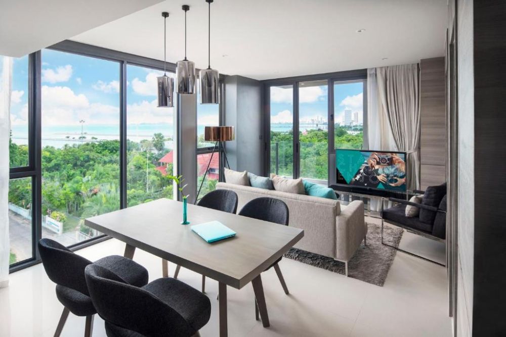 One Bedroom Corner Suite/ SV, Cross Vibe Pattaya Seaphere (ex. X2 Vibe Pattaya Seaphere Residence) 4*