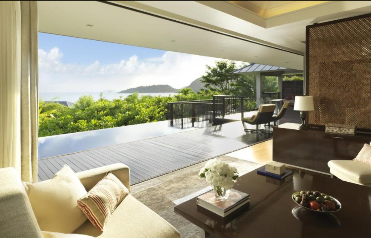 Two Bedroom OV Pool Villa, Raffles Seychelles 5*